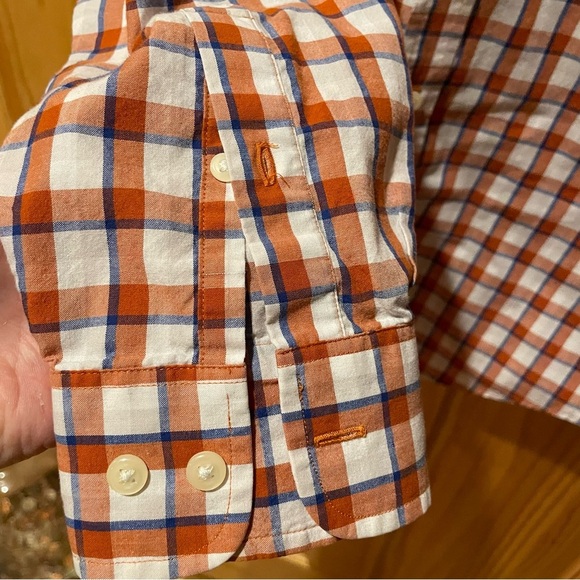 Saddlebred easy care men’s button up tartan plaid shirt size M used - Picture 5 of 8